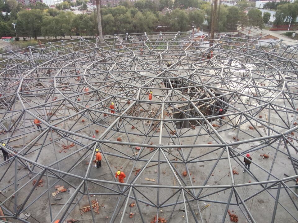 双流县全民健身中心网架